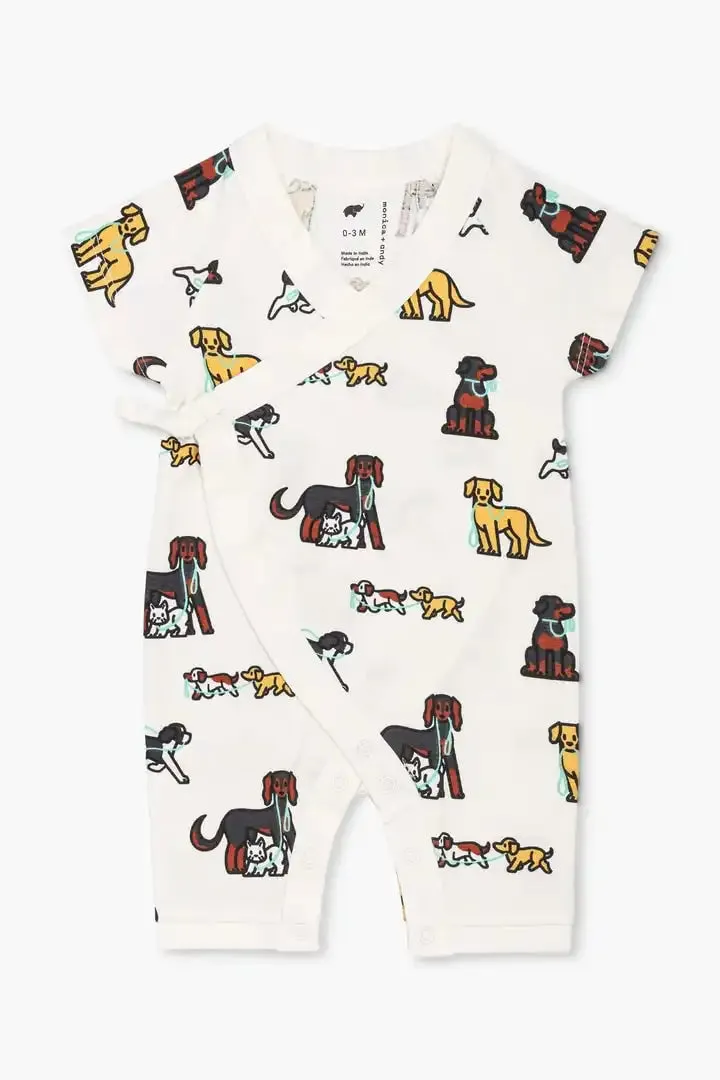 Sweet Baby B Romper_Dog Walker