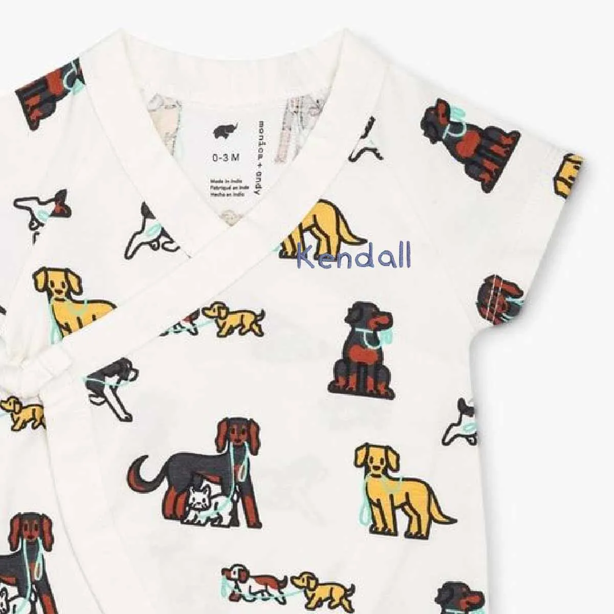 Sweet Baby B Romper_Dog Walker