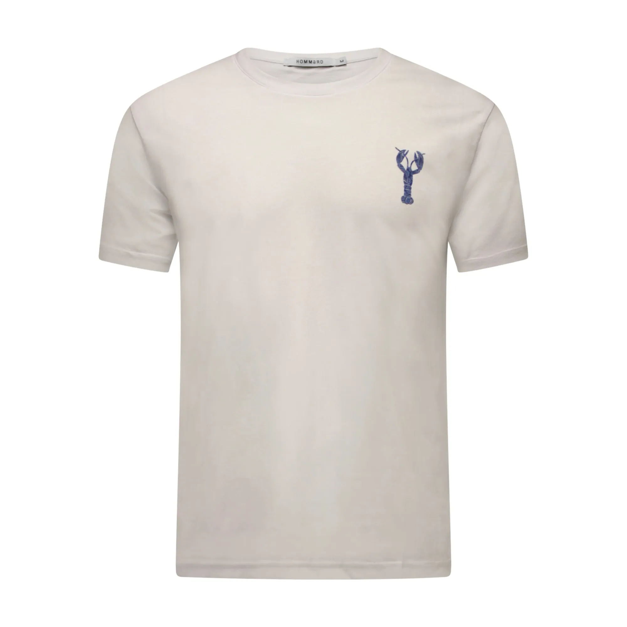 T-Shirt Blue Lobster on chest Black