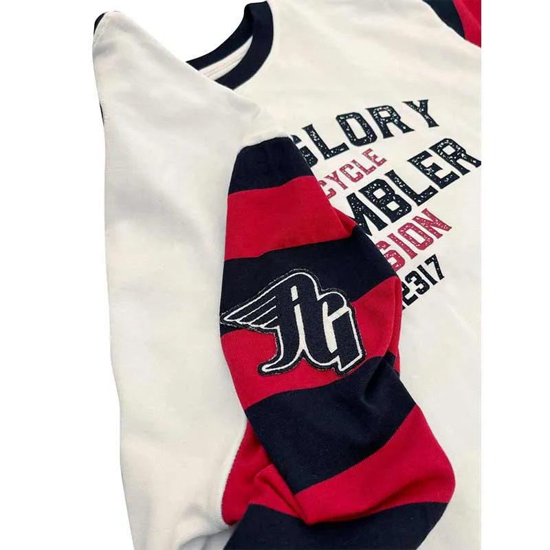 Tee shirt manches longues TEAM STRIPES | Age of Glory