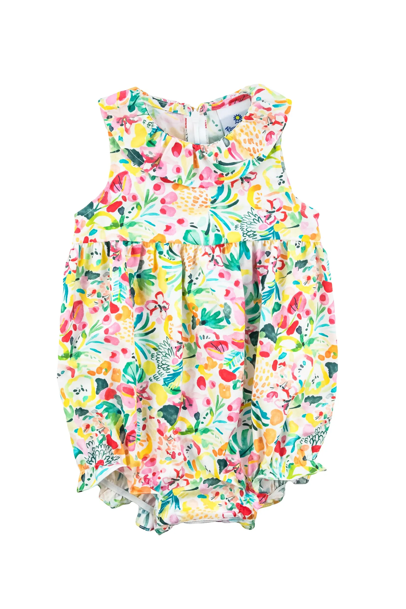 Tropical Floral Romper