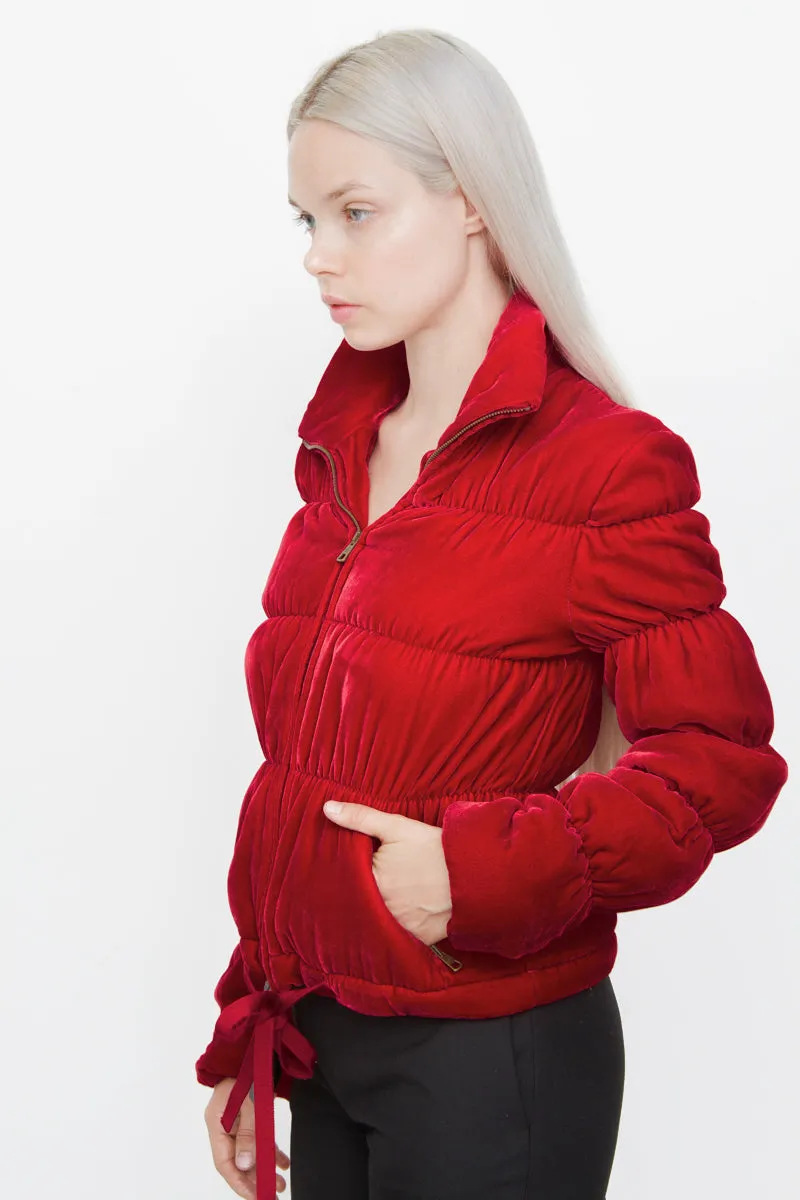 VELVET PUFFER
