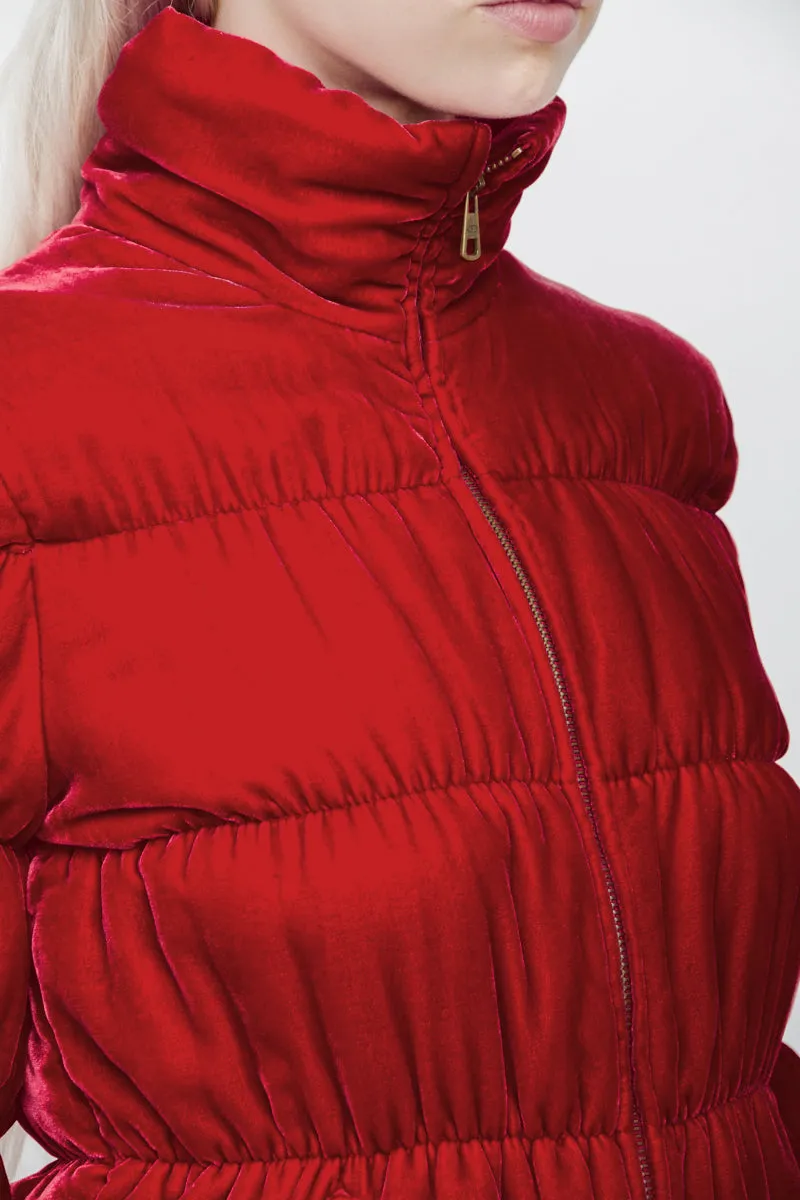 VELVET PUFFER