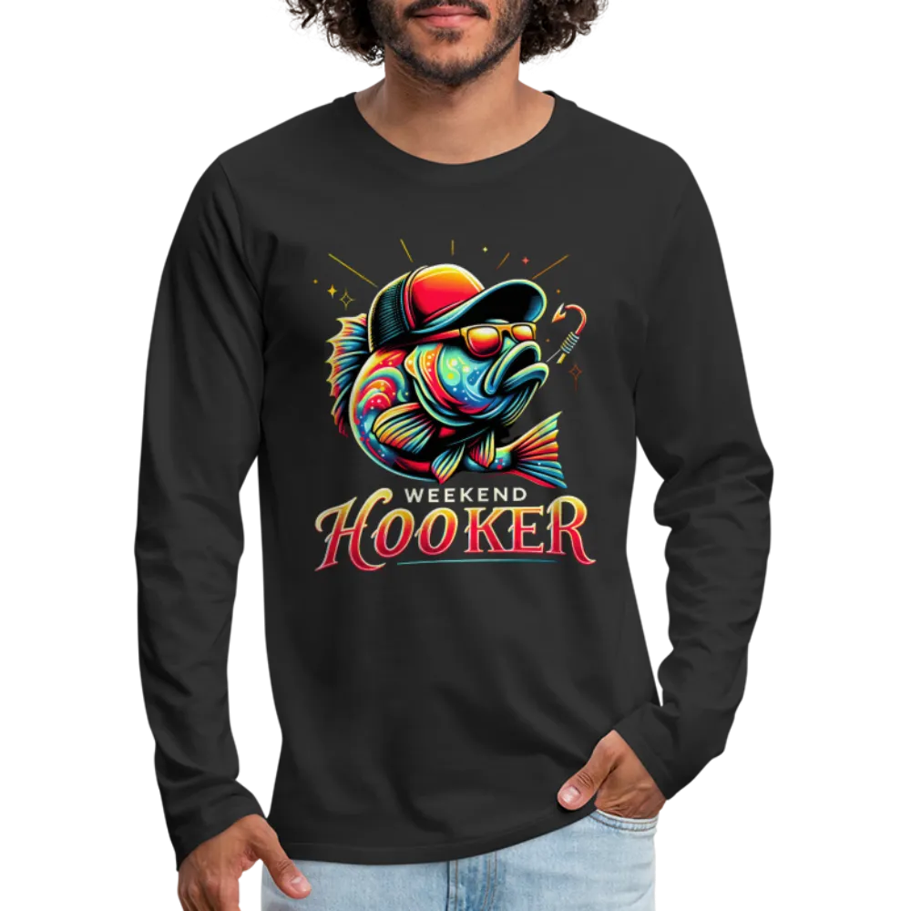 Weekend Hooker Fishing Men's Premium Long Sleeve T-Shirt