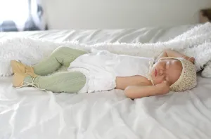 White Ruffle Baby Romper