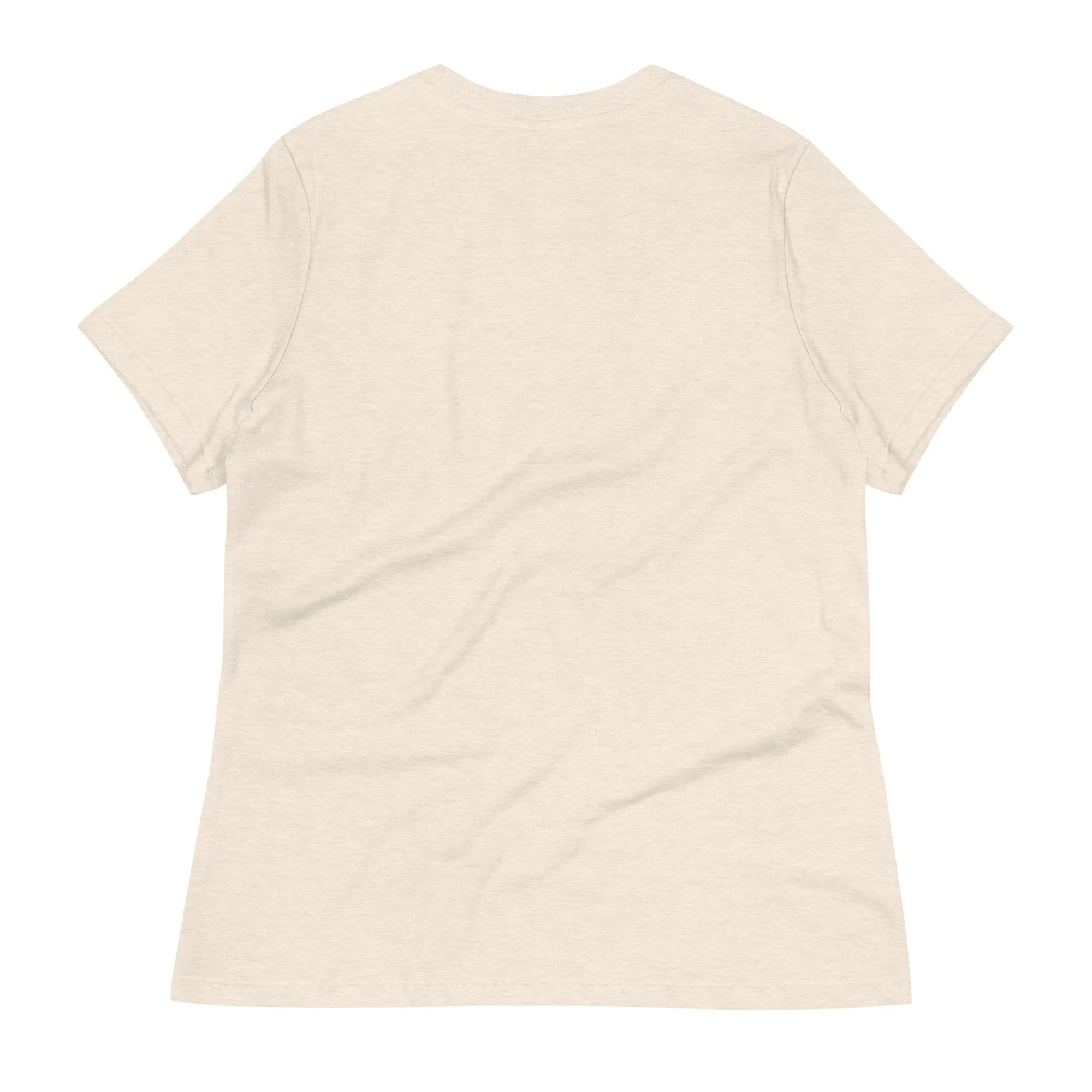 Women's Relaxed Soft & Smooth Premium Quality T-Shirt Panda Hello Design by IOBI Original Apparel
