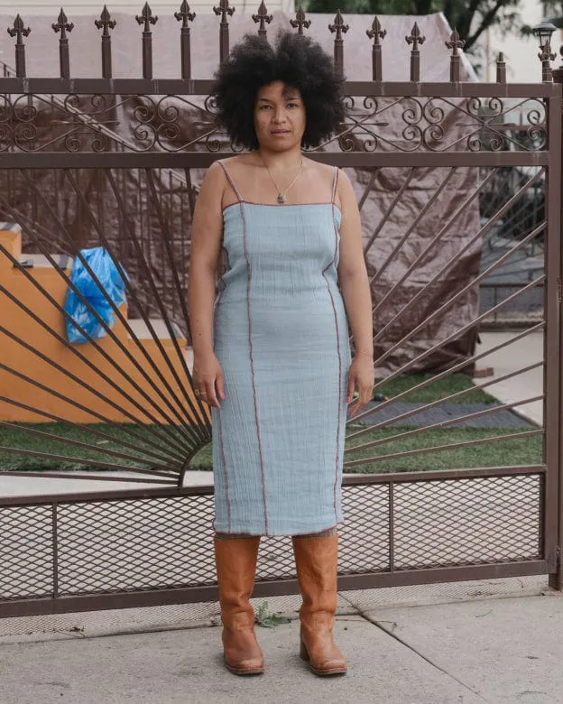 Wuxi Blue Shok Slip Dress