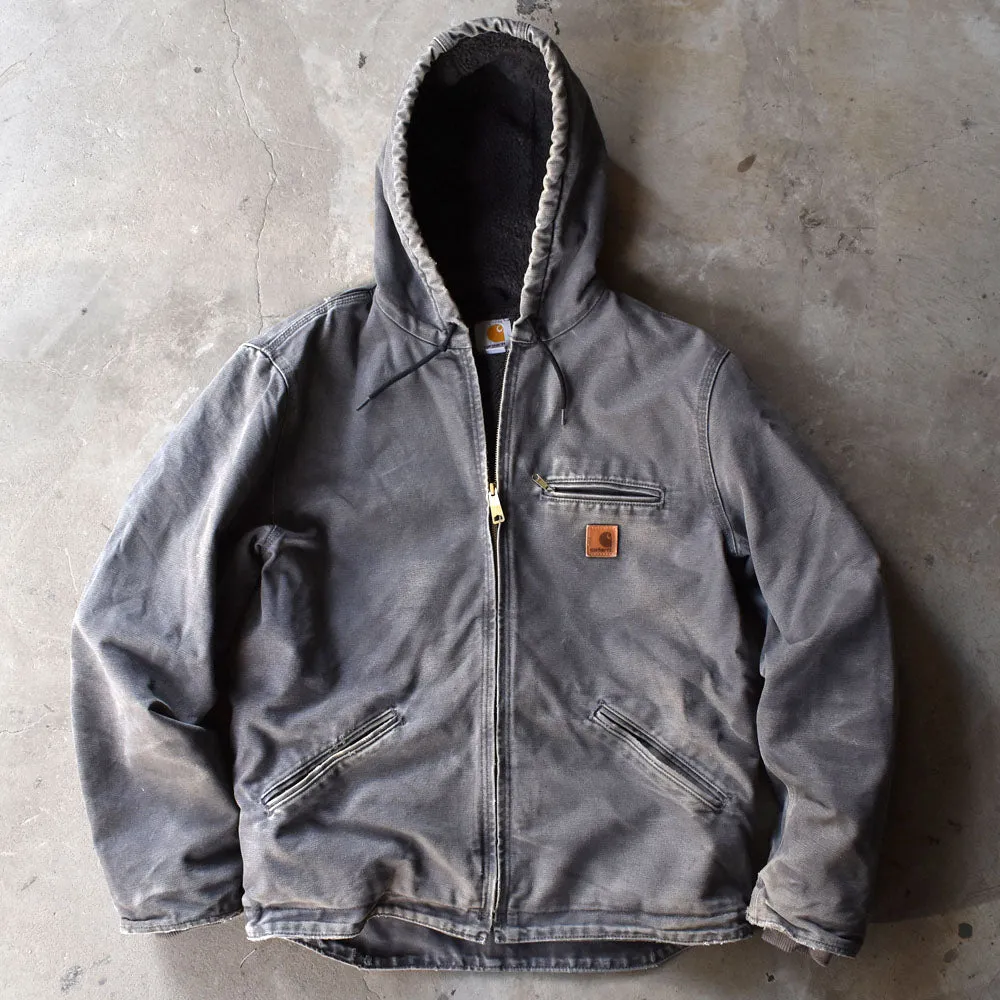 Y2K Carhartt ボアライナー フード付き デトロイトジャケット 240119